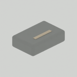 Shelf hardware set; three quarter; CAD-derived unvalidated concept