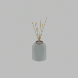 Modufern reed diffuser concept; camera 1; CAD-derived unvalidated concept