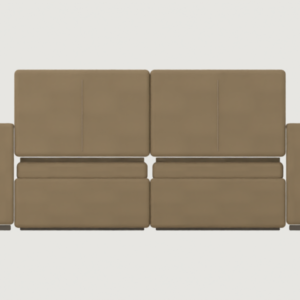 Modufern Sofas concept; front CAD concept; manufacture unvalidated