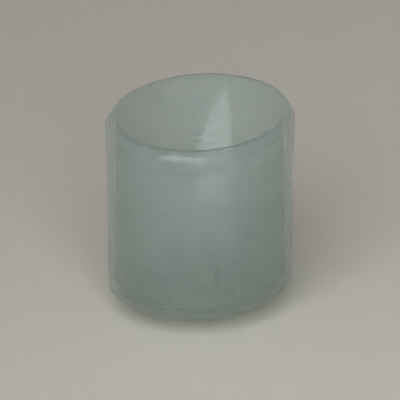 Individual tumbler — visual concept; hero; CAD-derived unvalidated concept