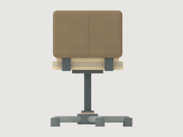 Modufern Office Chairs concept; front CAD concept; manufacture unvalidated