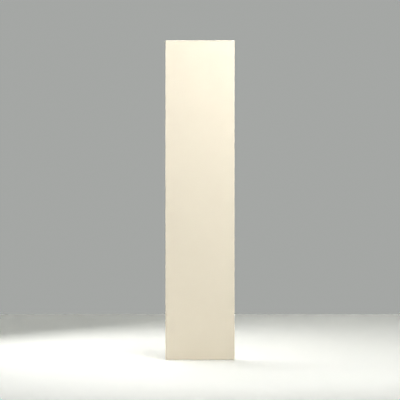 Wardrobe door — 422 mm concept; front; CAD-derived unvalidated concept