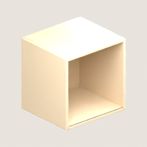Storage carcass module; three quarter; CAD-derived unvalidated concept