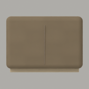 Dining back; front; CAD-derived unvalidated concept