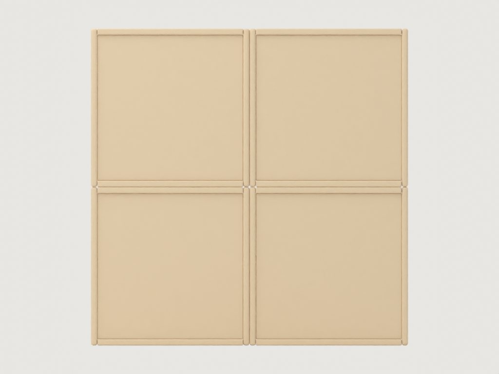 CAD-derived concept illustration of Modufern Display Cabinets & Units concept