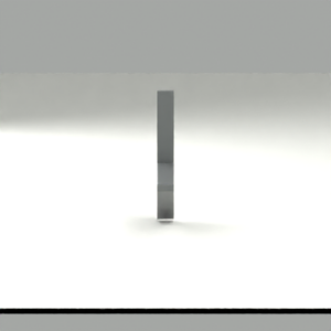 Wall-storage bracket — 420 mm concept; front; CAD-derived unvalidated concept