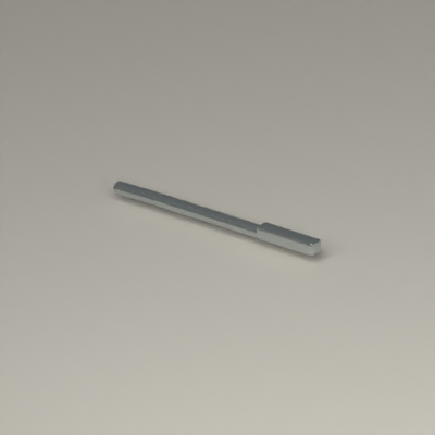 Individual table knife — visual concept; hero; CAD-derived unvalidated concept