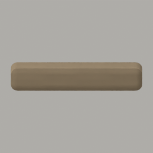 Square pad; front; CAD-derived unvalidated concept