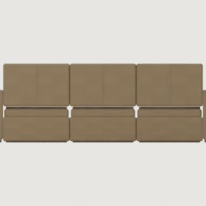 Modufern Modular Sofas concept; front CAD concept; manufacture unvalidated