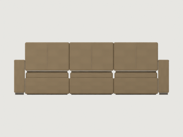 Modufern Modular Sofas concept; front CAD concept; manufacture unvalidated