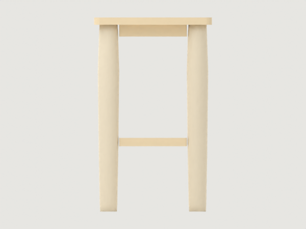 Modufern Counter Chairs & Bar Stools concept; front CAD concept; manufacture unvalidated