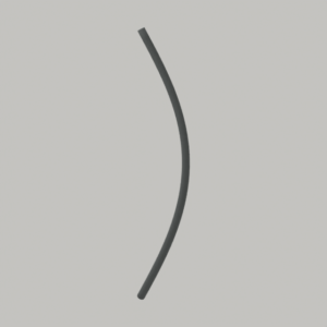 Cord swatch — nonfunctional visual envelope; hero; CAD-derived unvalidated concept