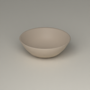 Modufern serving bowl concept; camera 1; CAD-derived unvalidated concept