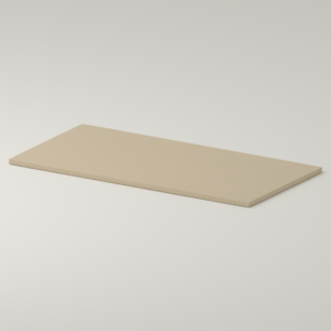 Modufern proposed pale white-oak material render MF-PART-TOP-LONG-R02-OAK; dimensions and supply awaiting approval.