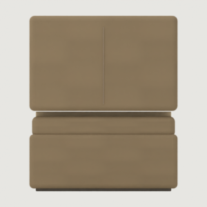 Modufern Modular Sofa Elements concept; front CAD concept; manufacture unvalidated