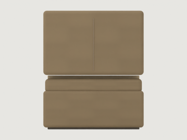 Modufern Modular Sofa Elements concept; front CAD concept; manufacture unvalidated