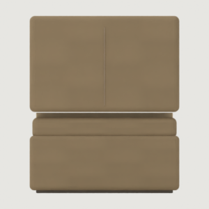 Modufern Loungers concept; front CAD concept; manufacture unvalidated