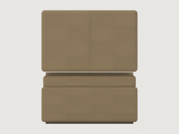 Modufern Loungers concept; front CAD concept; manufacture unvalidated