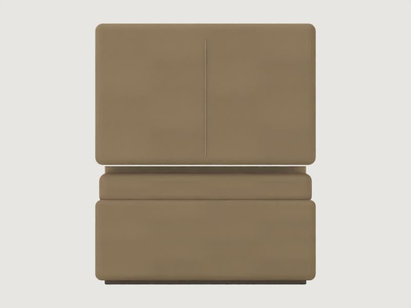 CAD-derived concept illustration of Modufern Loungers concept