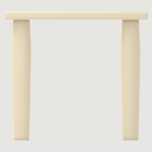 Square stool; front CAD concept; manufacture unvalidated