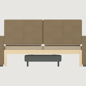 Modufern Sleeper Sofas concept; front CAD concept; manufacture unvalidated