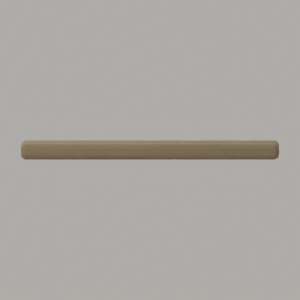 Narrow-long pad; front; CAD-derived unvalidated concept