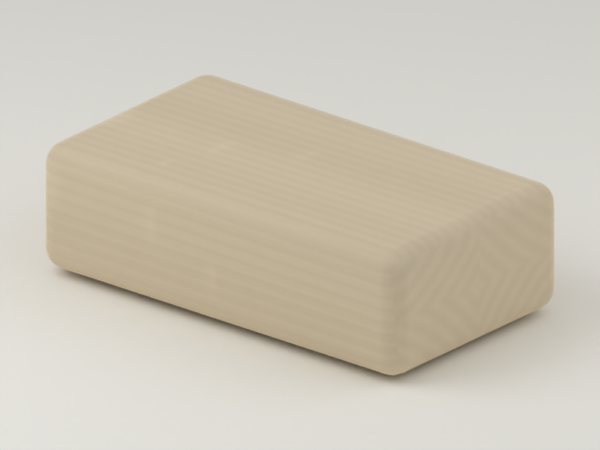 Portal connector — 82 mm concept; 01 hero; CAD-derived unvalidated concept