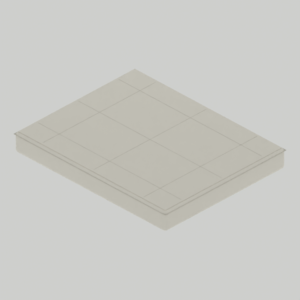 Mattress concept; camera 1; CAD-derived unvalidated concept