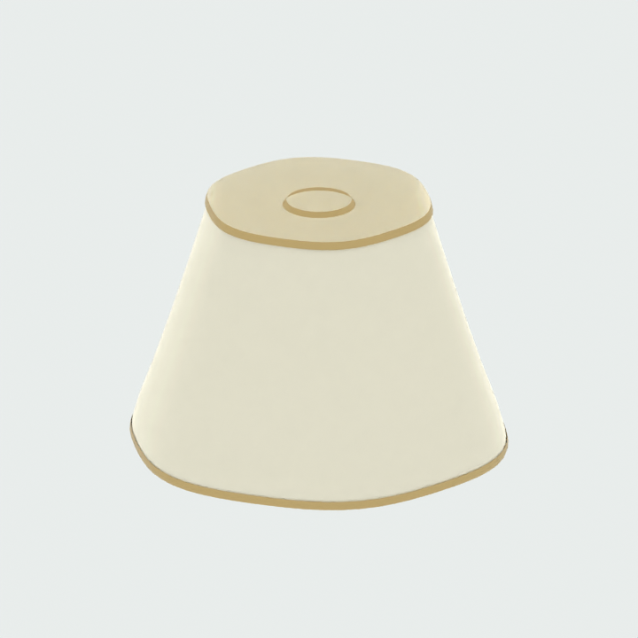 CAD-derived concept illustration of Lamp shade concept