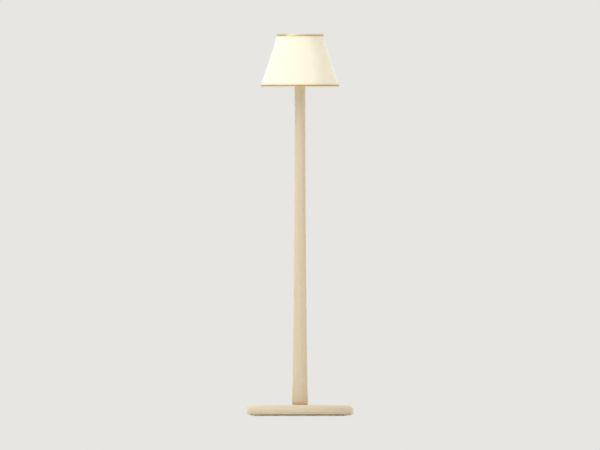 Modufern Floor Lamps concept; front CAD concept; manufacture unvalidated