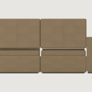 Modufern Corner Sofas concept; front CAD concept; manufacture unvalidated