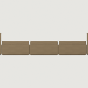Modufern Daybeds concept; front CAD concept; manufacture unvalidated