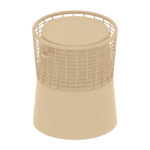 Modufern Laundry Baskets concept; hero; CAD-derived unvalidated concept